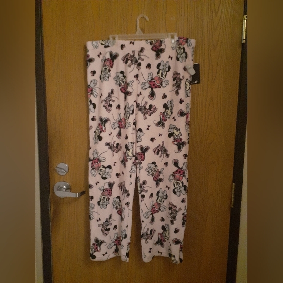 Nwt never worn Disney minnie mouse pink pajama pants 2x - Picture 1 of 2